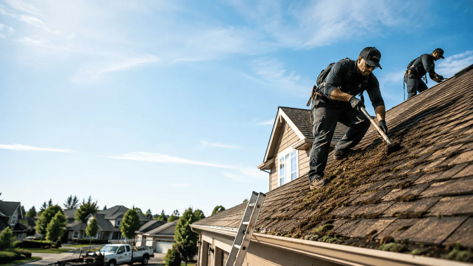 Roof Moss Removal in Sheldon, ND near me